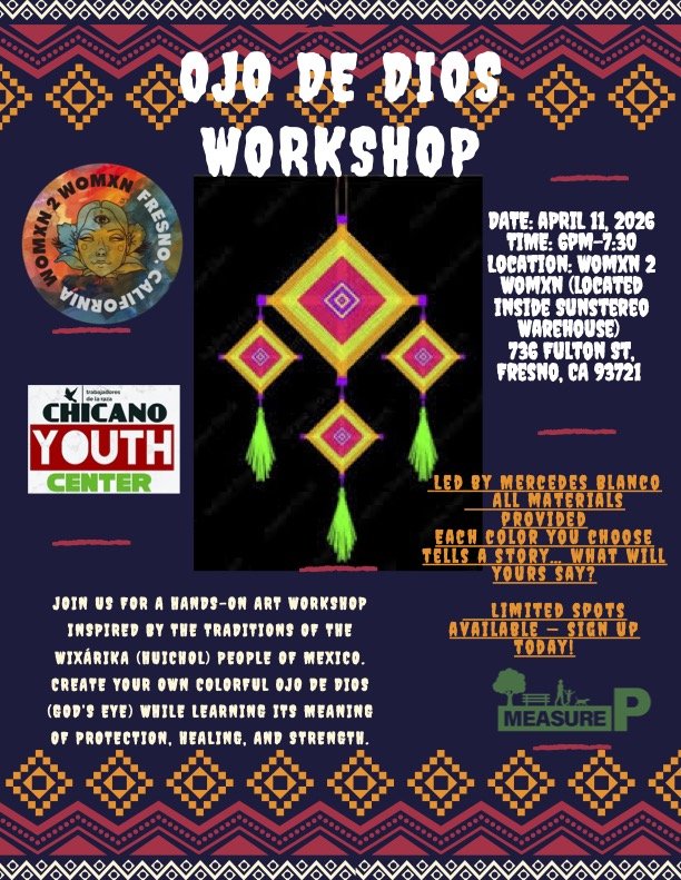 Huichol Ojo de Dios Workshop