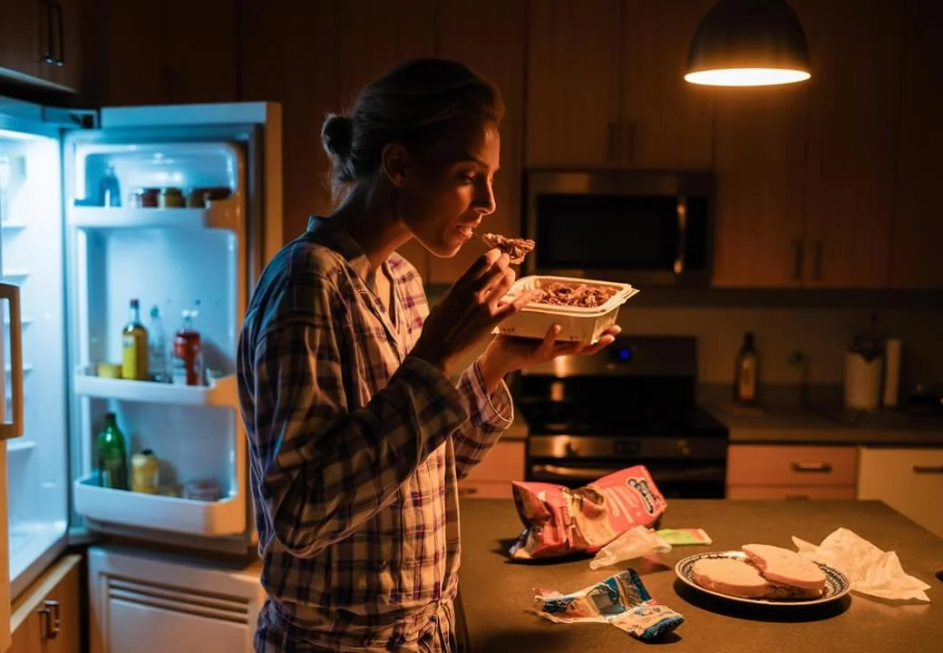 Emotional Eating at Night: Why You Can’t Stop Overeating (and How to Break the Cycle)