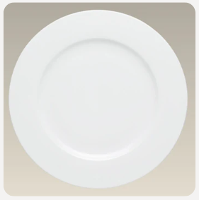 White-Round Plates