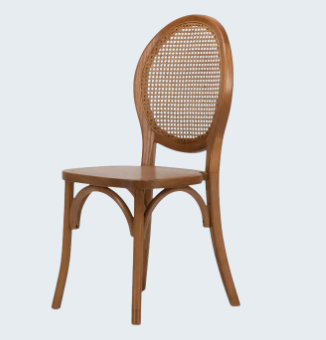 Walnut- Cane Back Chair