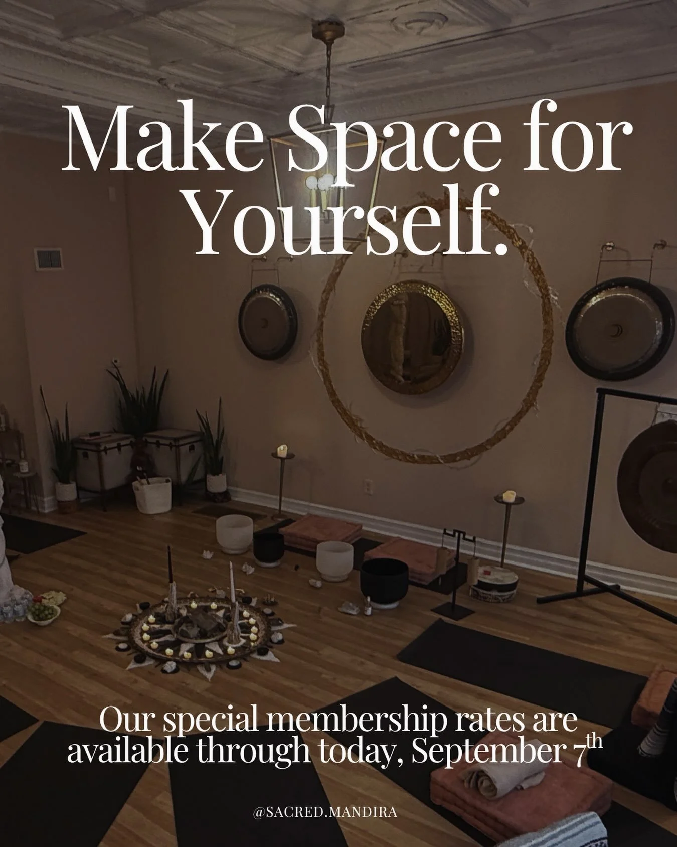Sometimes, the shift is simply choosing to make space for yourself.

A practice to return to.
A space that becomes part of your life.

Your mandira membership includes unlimited Pilates, yoga, meditation + sound healing, along with weekly special off