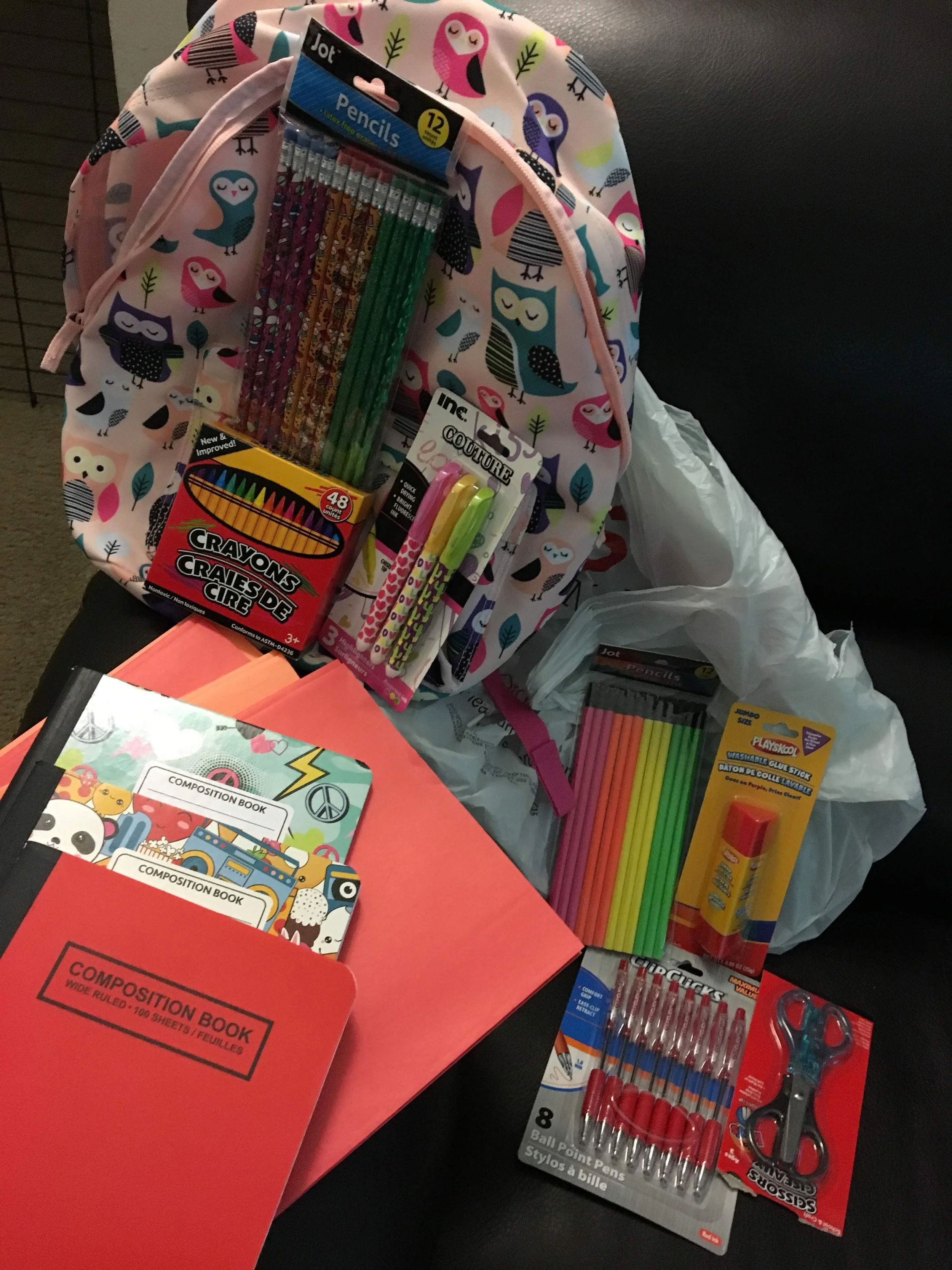 Sample Supplies Received