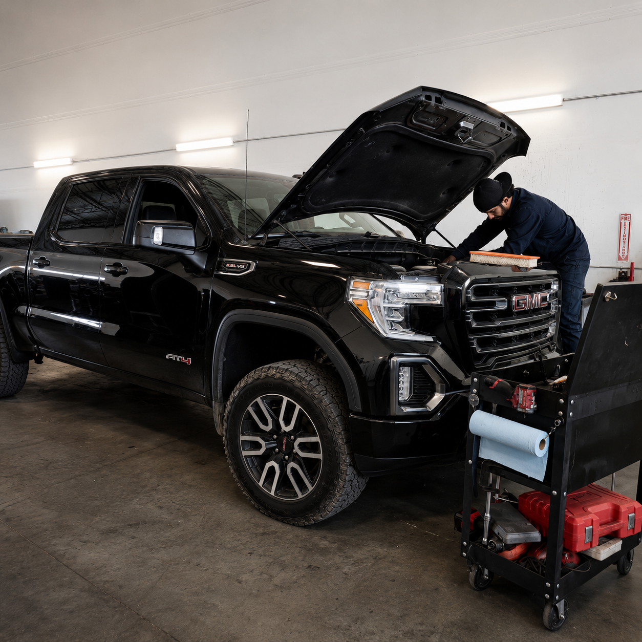 Diagnostics-first repair approach focused on accurate testing, inspection, and dependable repair solutions for work vehicles and pickups.