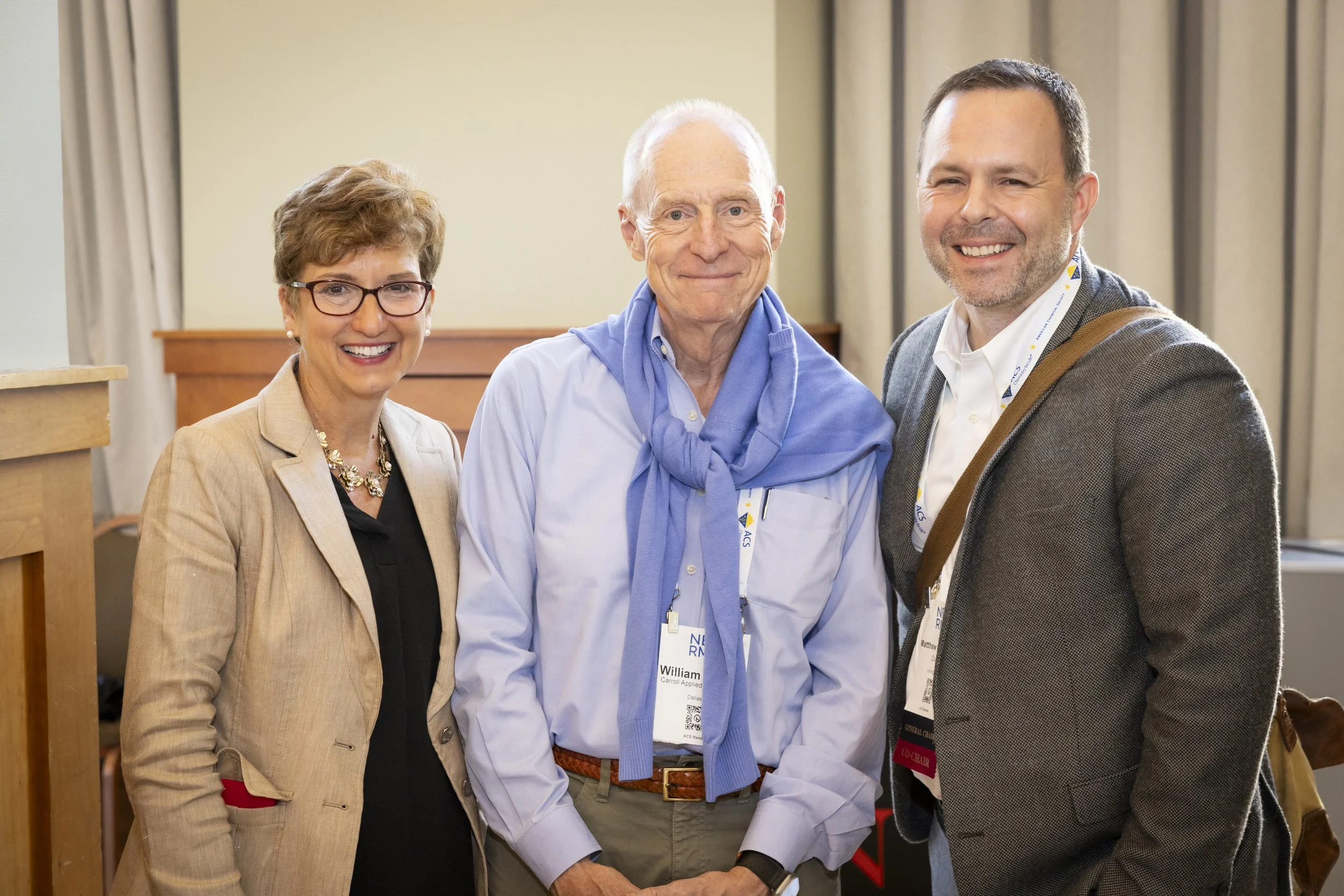 DuPont CTO Alexa Dembek and Past ACS President/Chairman Bill Carroll
