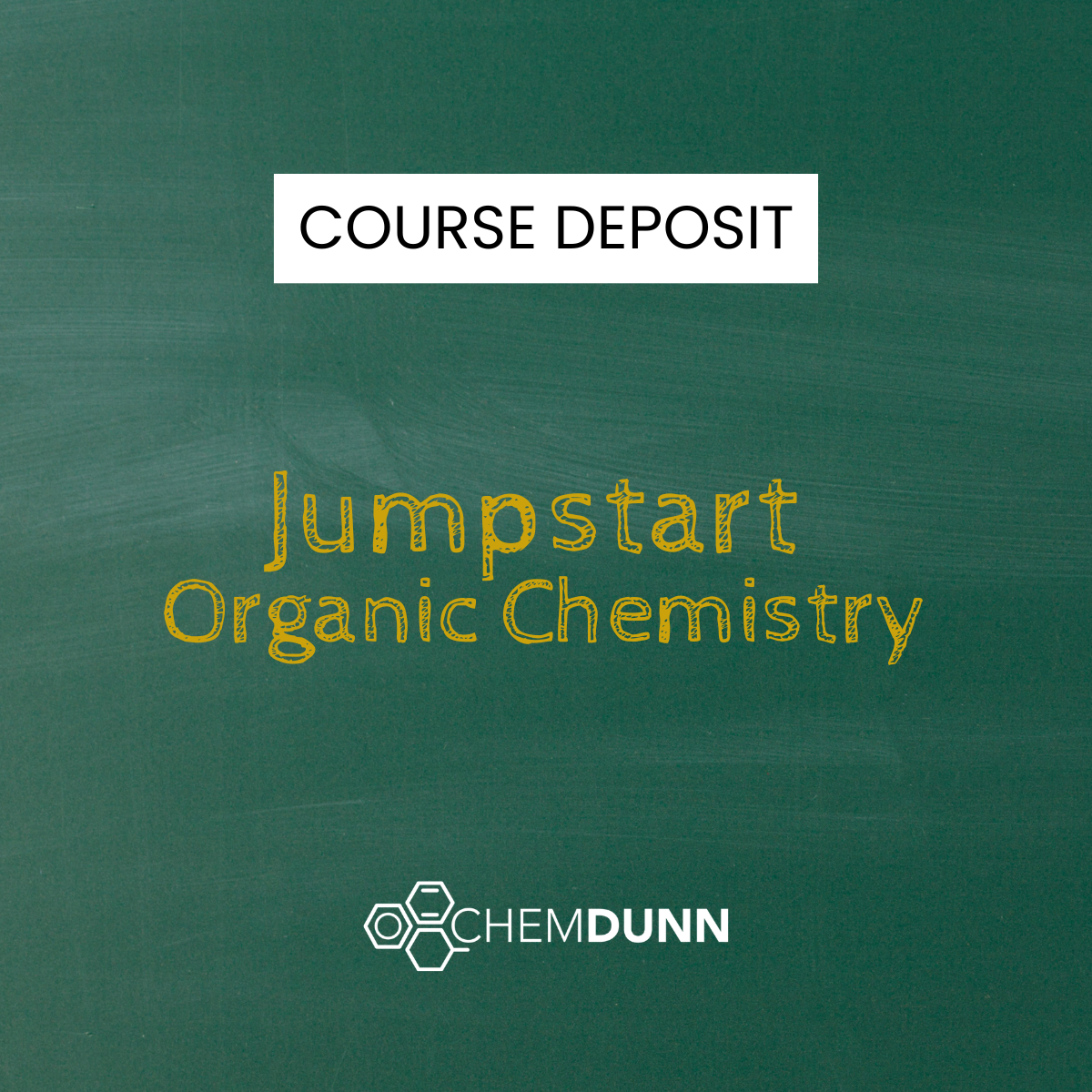 Organic Chemistry Jumpstart (Deposit)