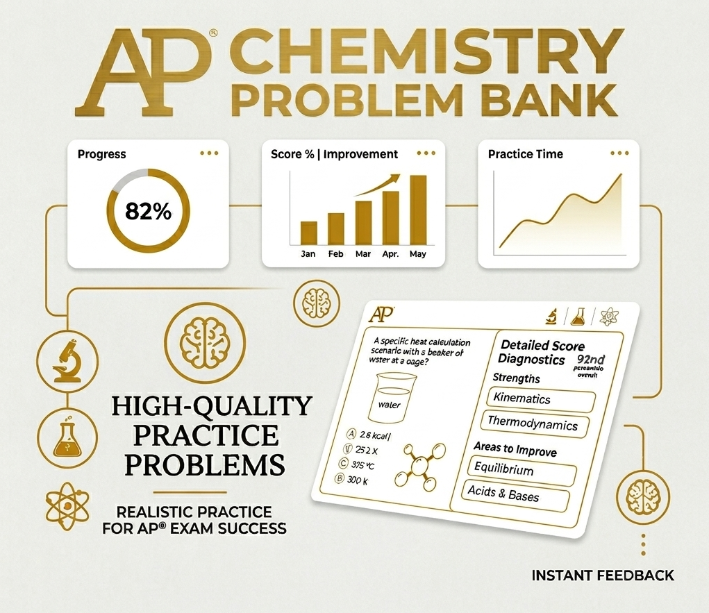 AP Chem Practice Tests & Diagnostic Score Reports