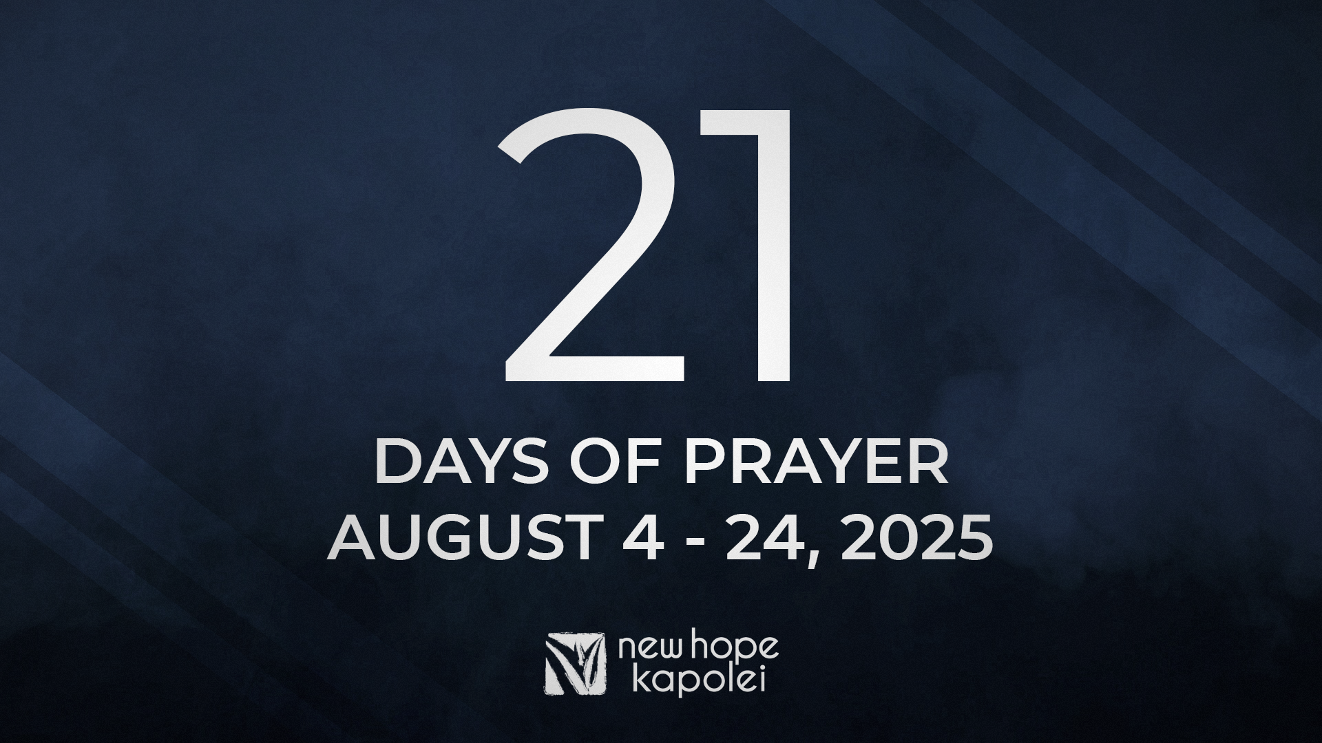21 Days of Prayer
