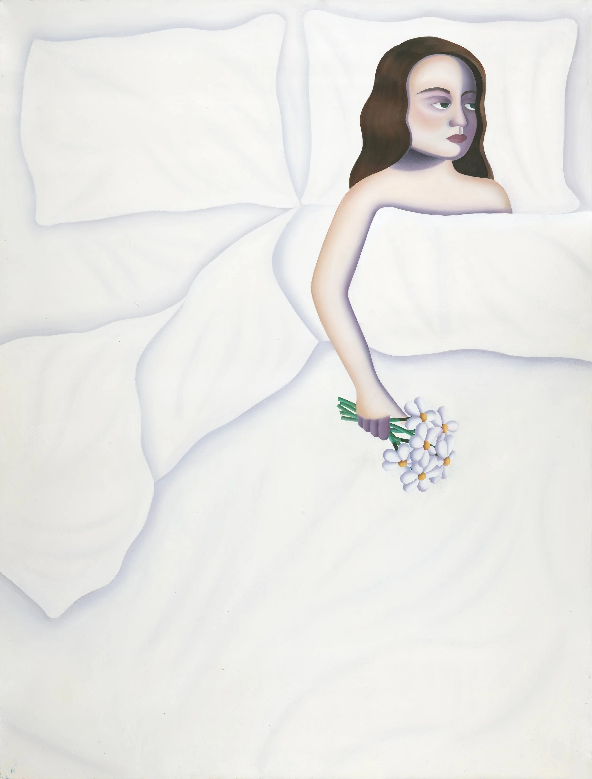 "Girl Resting"
Oil on Linen, 100x130cm