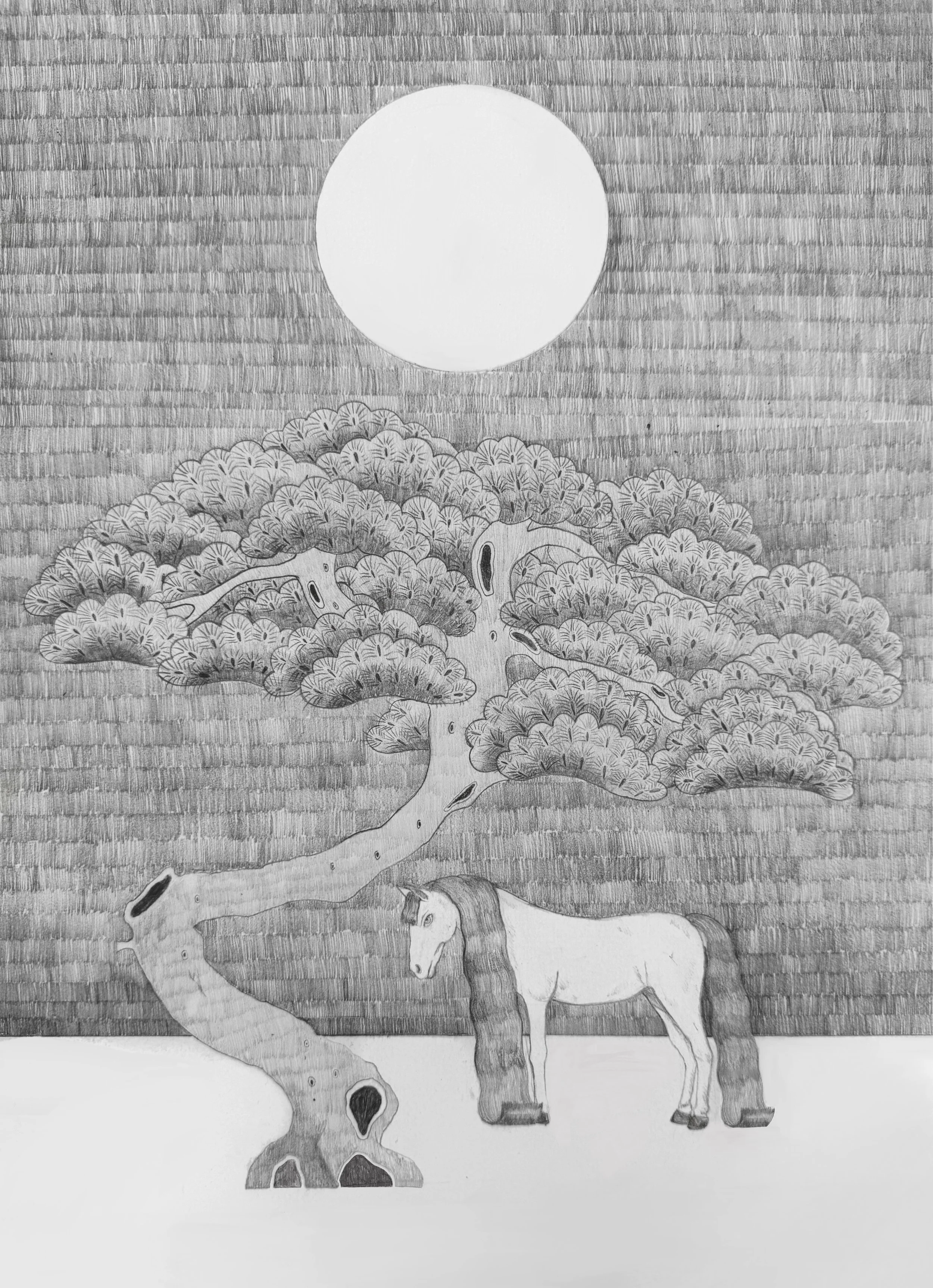 "The Rest"
Graphite on paper, 29x21cm