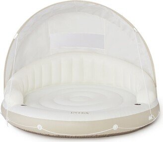 Canopy Island Inflatable Pool Float