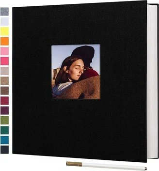 BLACK SCRAPBOOK ALBUM