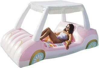 FUNBOY x Malibu Barbie Luxury Golf Cart Summer Pool Float