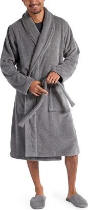 GREY TURKISH COTTON ROBE