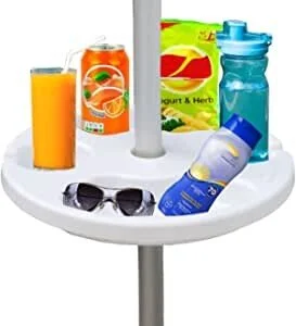 Beach Umbrella Table Tray for Beach