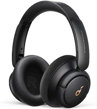 SOUNDCORE NOISE CANCELING HEADPHONES IN COLOR BLACK