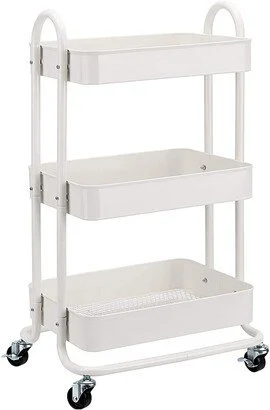 Amazon Basics 3-Tier Rolling Utility or Kitchen Cart