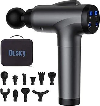 Massage Gun Deep Tissue, Handheld Electric Muscle Massager