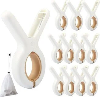 12 PCS Beach Towel Clip, Cloth Pins