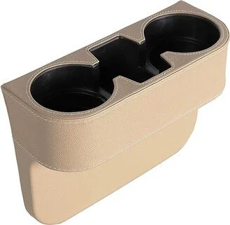 Car Cup Holder Expander with PU Leather Cover