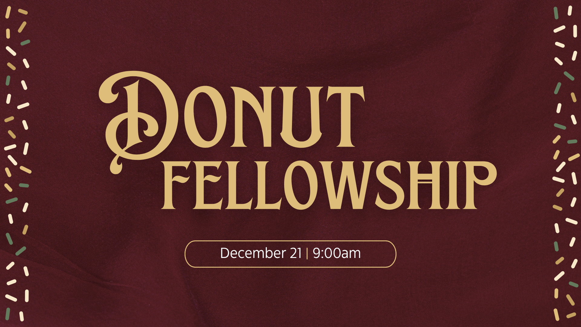 Donut Fellowship