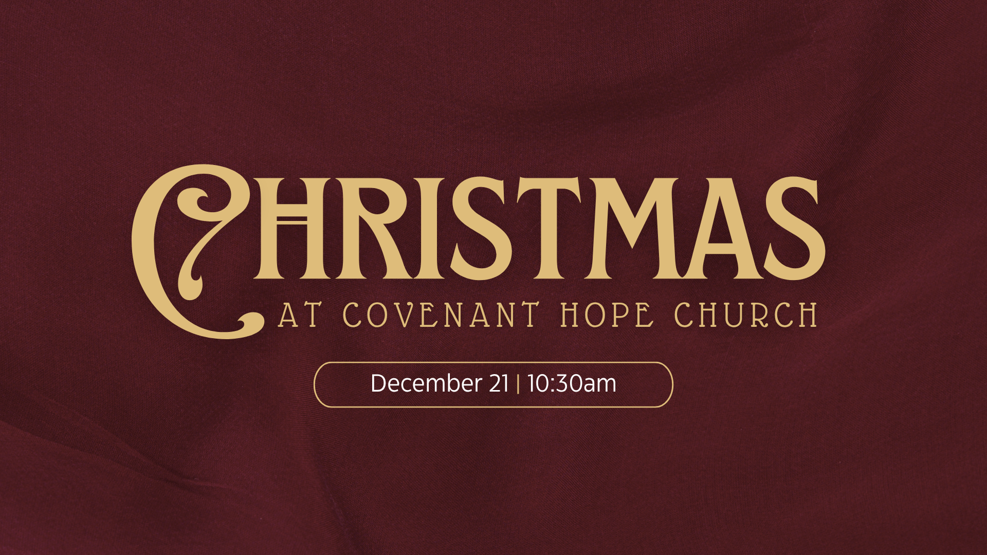 Christmas Worship Gathering