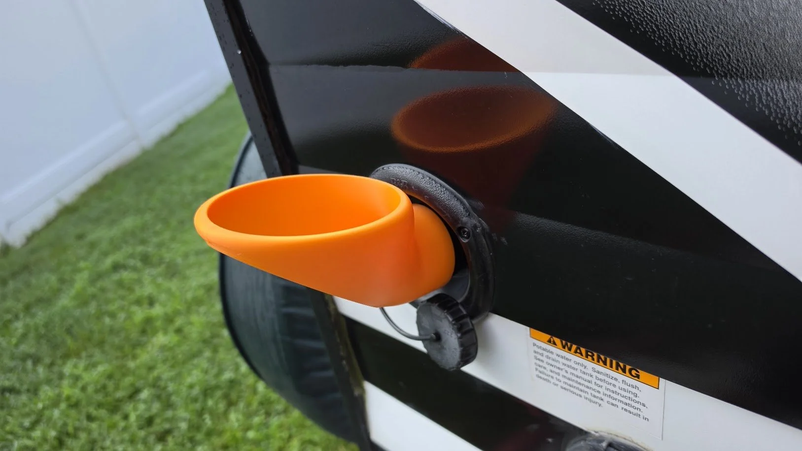 XCursion FlowPort | EasyFill RV Fresh Water Funnel