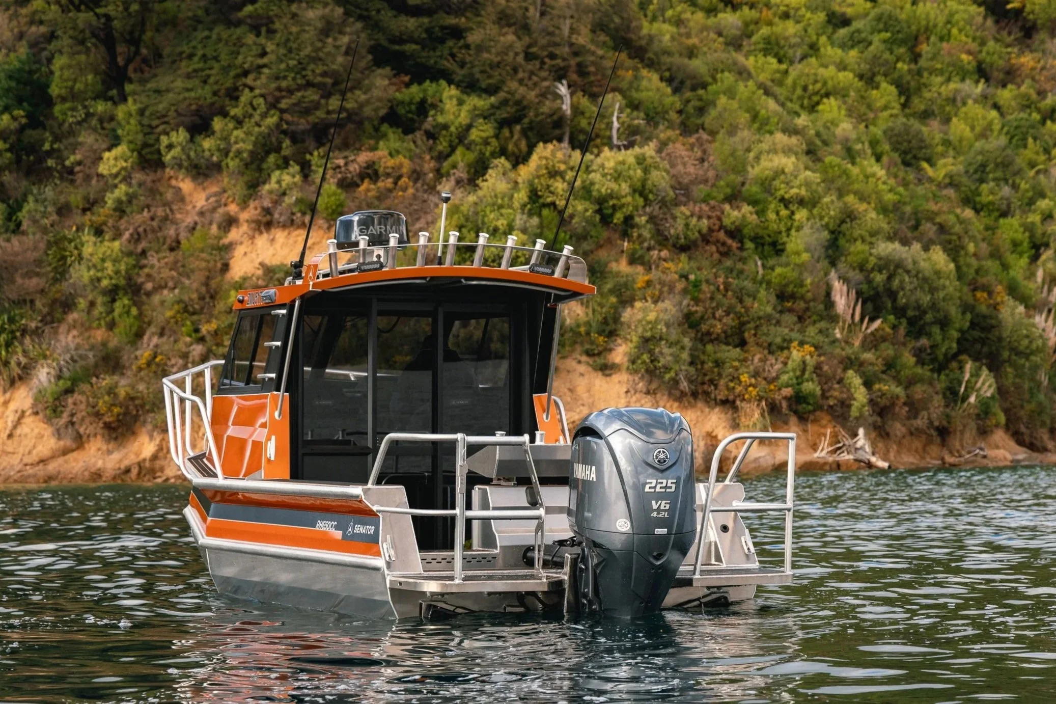 The RH650 offers an open cabin, while the RH650 Cabin Cruiser introduces a fully enclosed cabin with a bulkhead and doors.