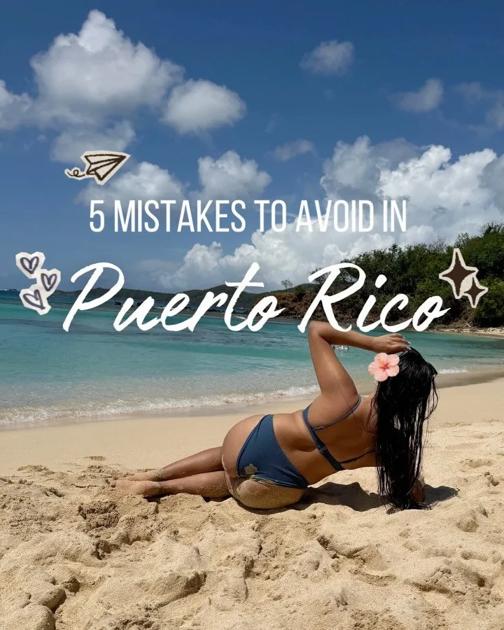 Puerto Rico is one of the easiest Caribbean destinations to visit, 

and one of the easiest to get wrong if you don't plan ahead. 

Most travel guides will tell you where to go.

But after exploring the island myself, 
these are the mistakes that wou