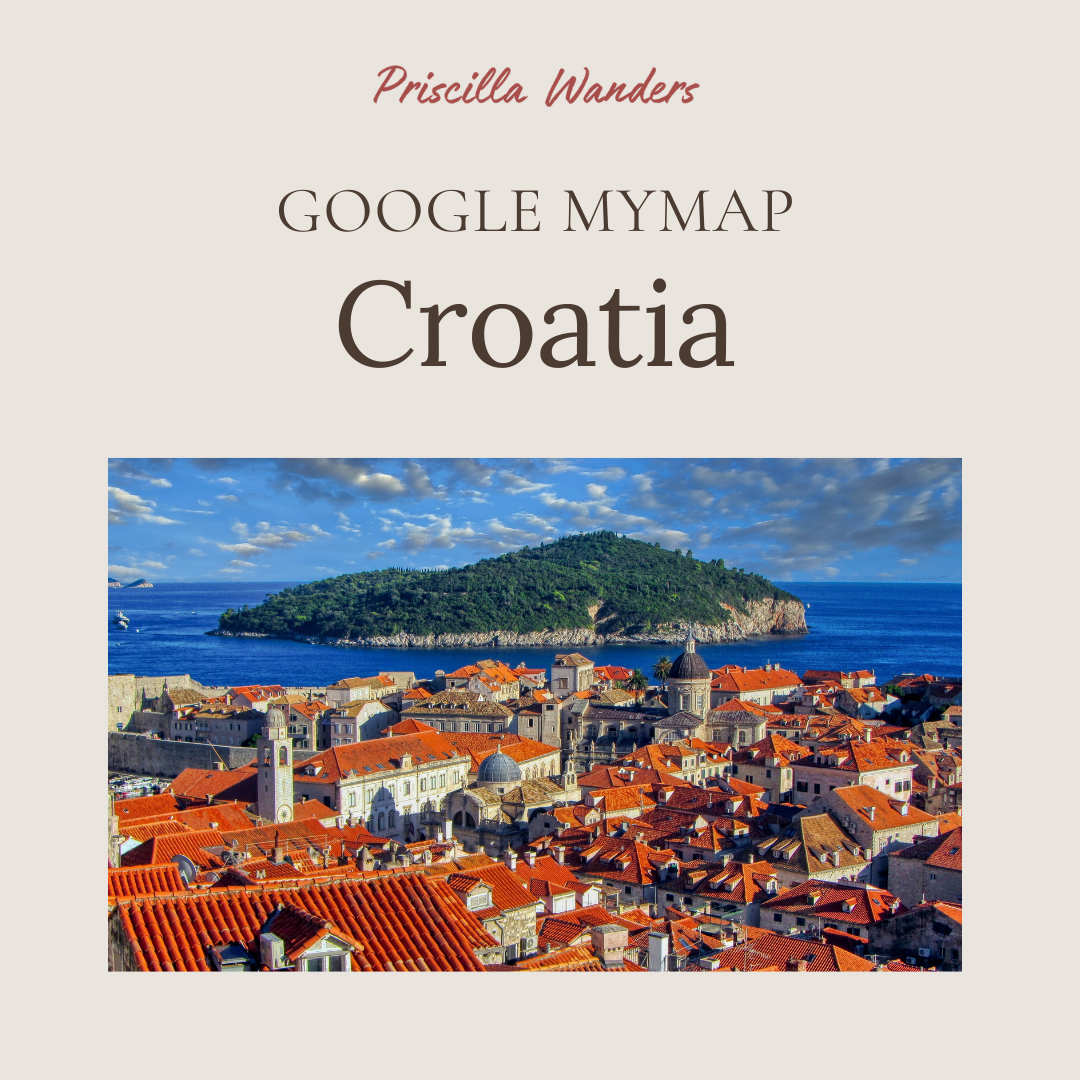 Split, Croatia Google MyMap