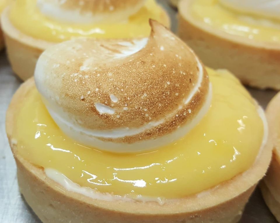 Asian Baked Pork Belly Noodle Salad, Passionfruit Meringue Pie