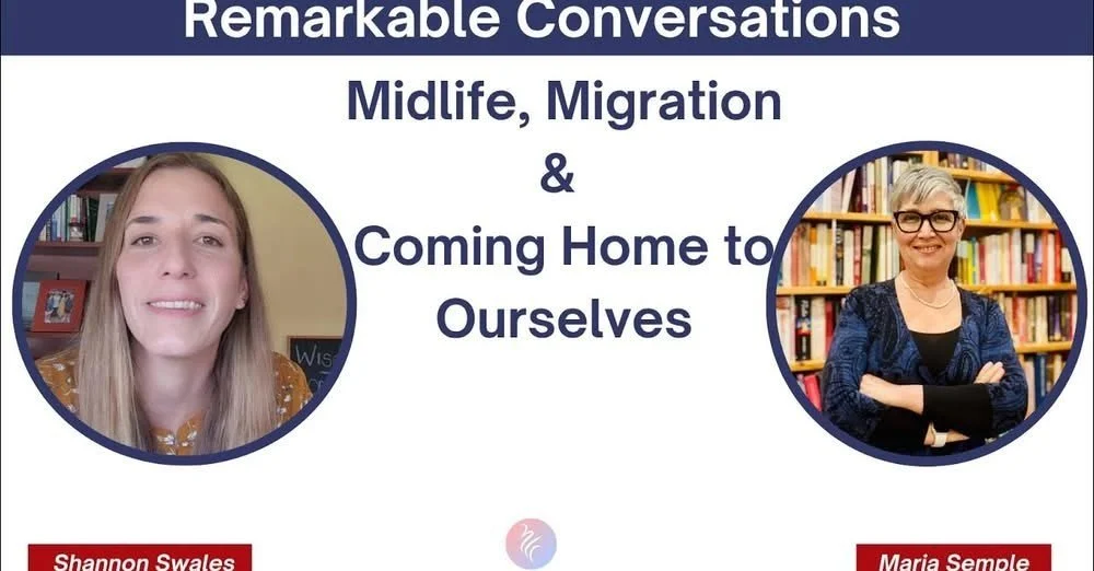 Thumbnail of Remarkable Conversation Episode with picture of Guest, Shannon and Host, Maria