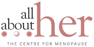 Logo for All About Her: The Centre for Menopause.