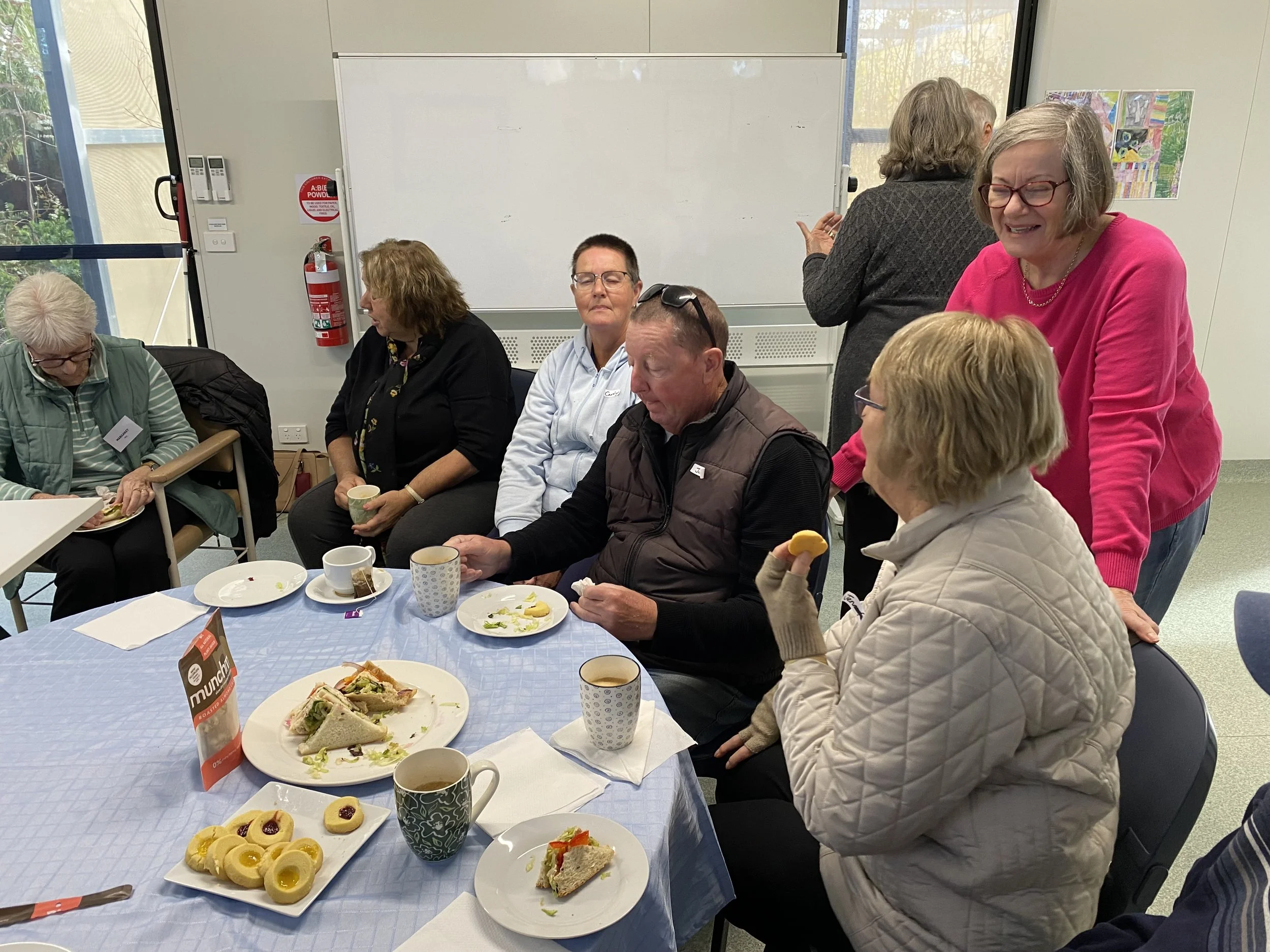 Lively conversations and support of each other.jpeg