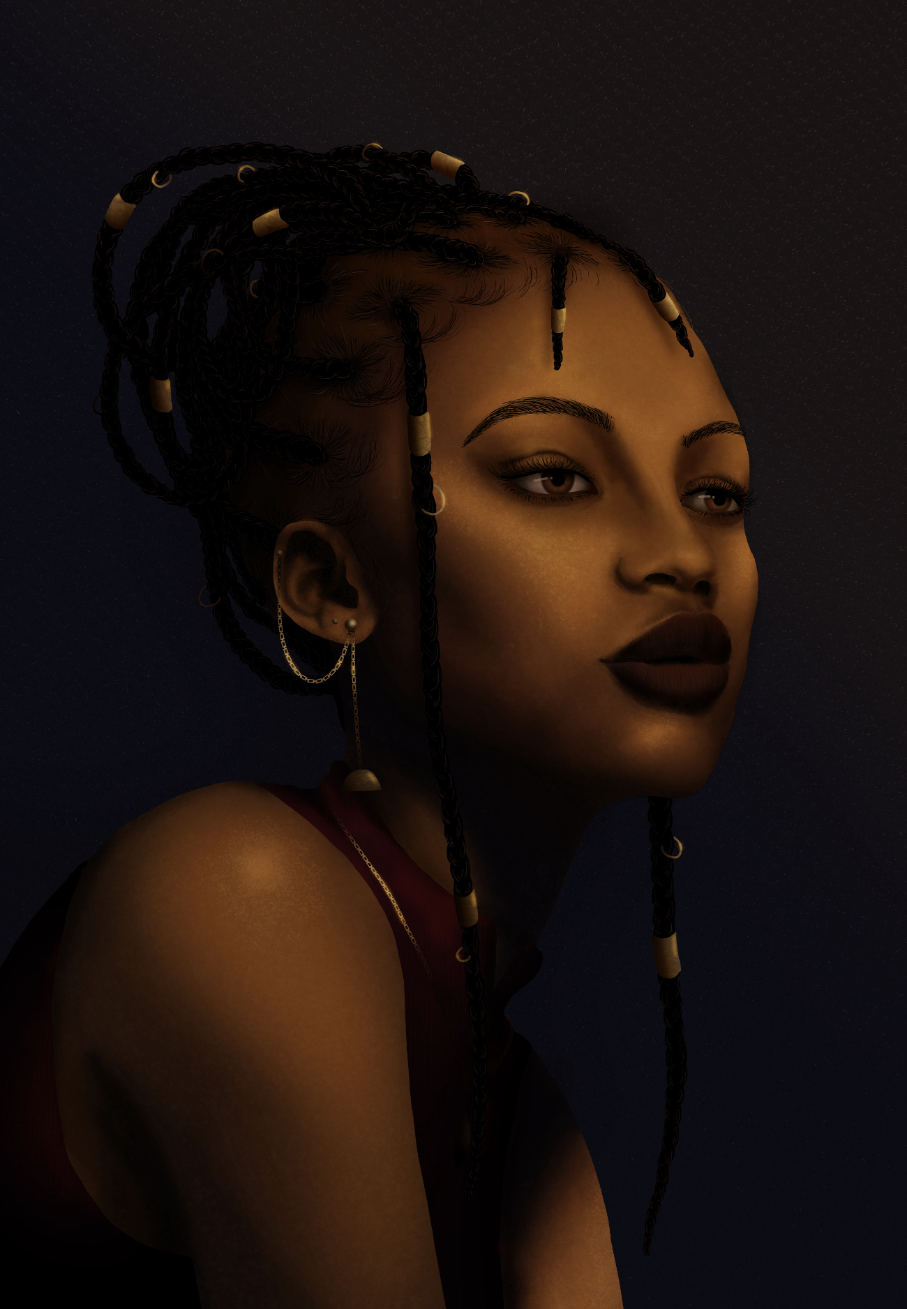Character Art - Gold