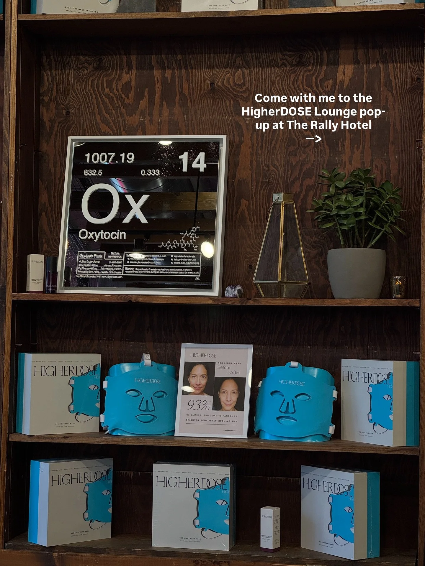 The @rallyhotel is partnering with @higherdose to bring in-room wellness tech and recovery tools to your Denver hotel stay. 

We got to check out their DOSE Lounge pop-up, but you can add-on concierge services like red light therapy, their PEMF Nervo