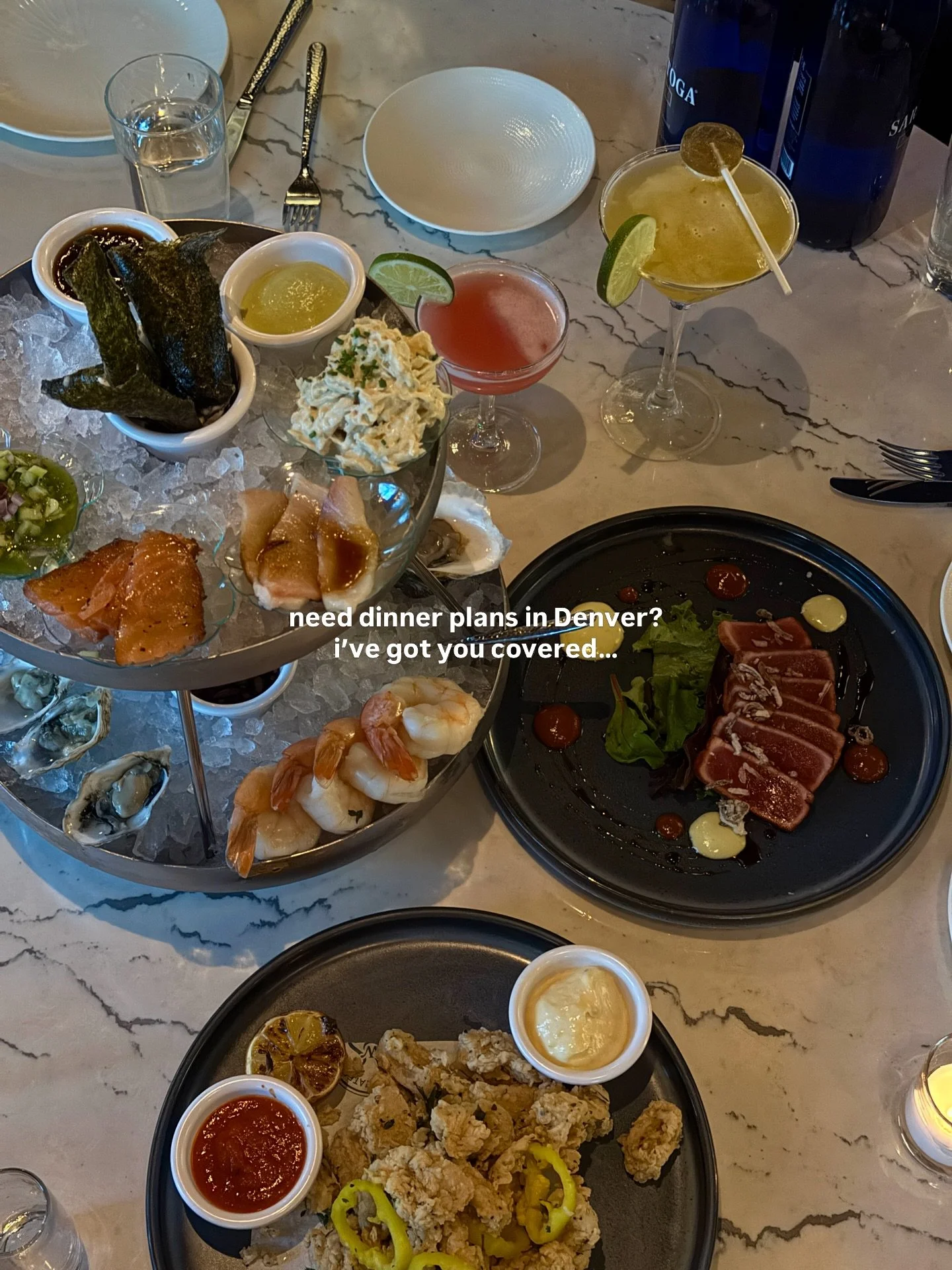 Weekend dinner plans, sorted. Be sure to check out @eatsaltwatersocial in Cherry Creek North! 🧜🏽&zwj;♀️🌊🦞

Thank you for having us! @eatsaltwatersocial