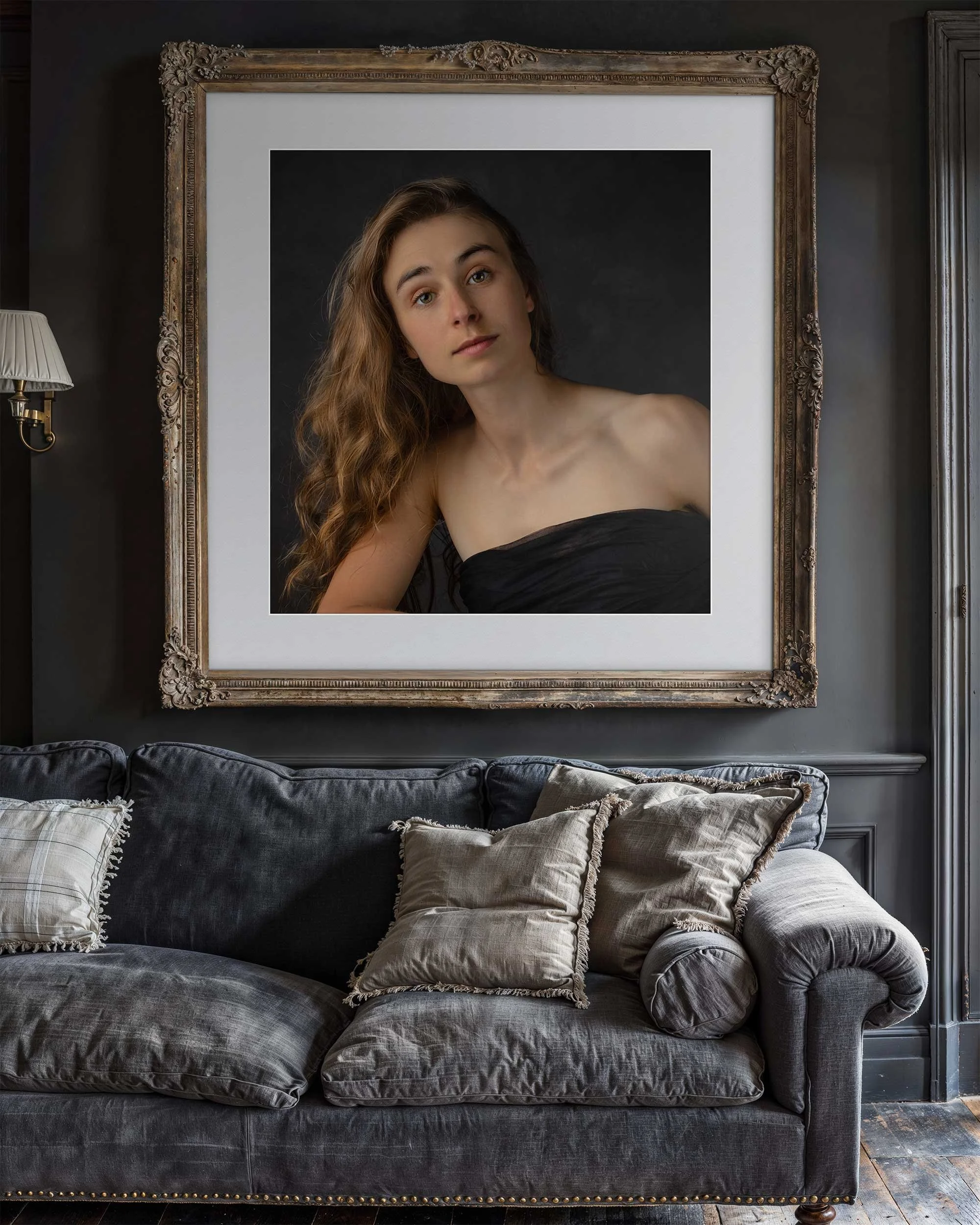 Fine Art Photography portrait of young girl
