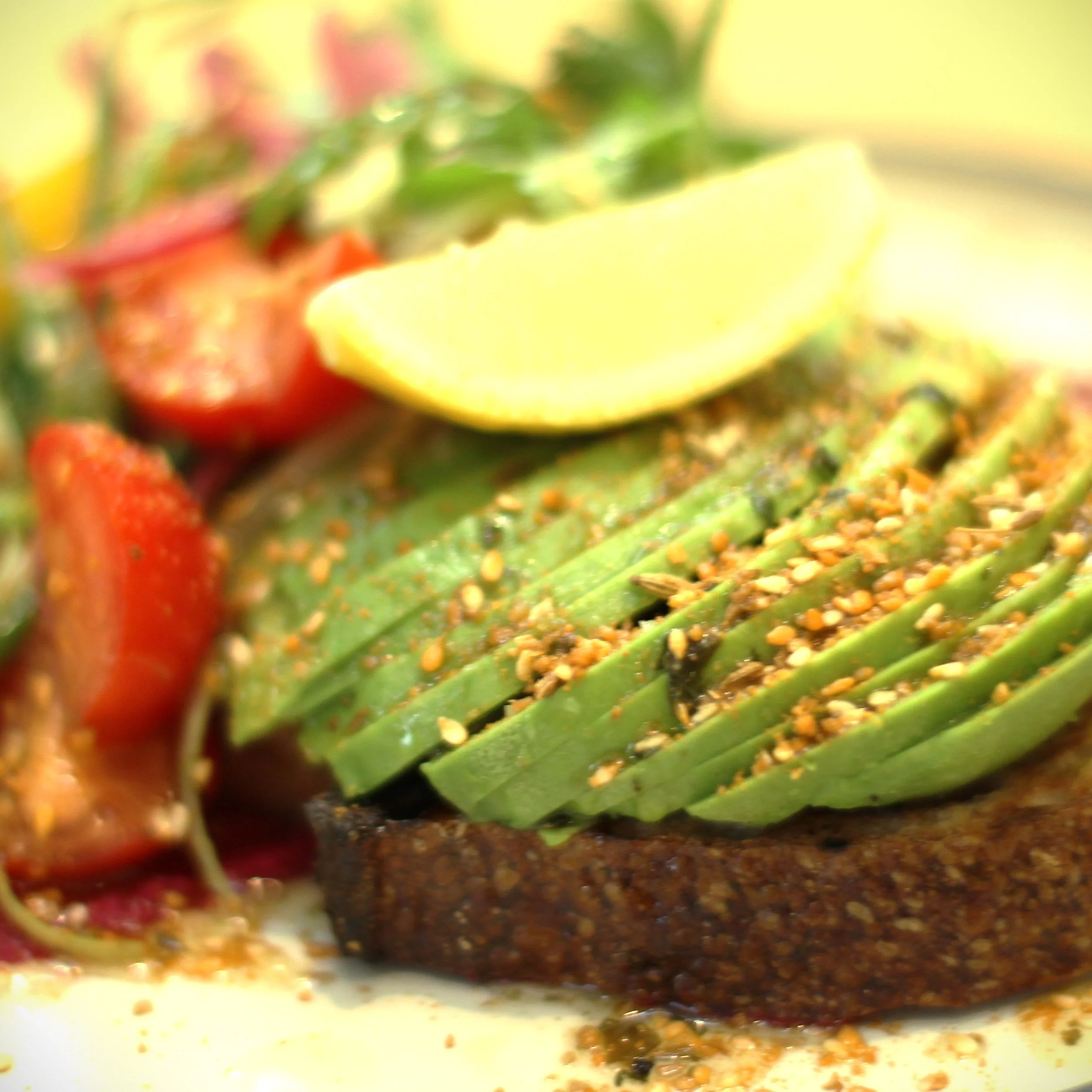 This ain't smashed avo -it's a more refined avo dish perfectly reflecting Marshi's Sri Lankan heritage