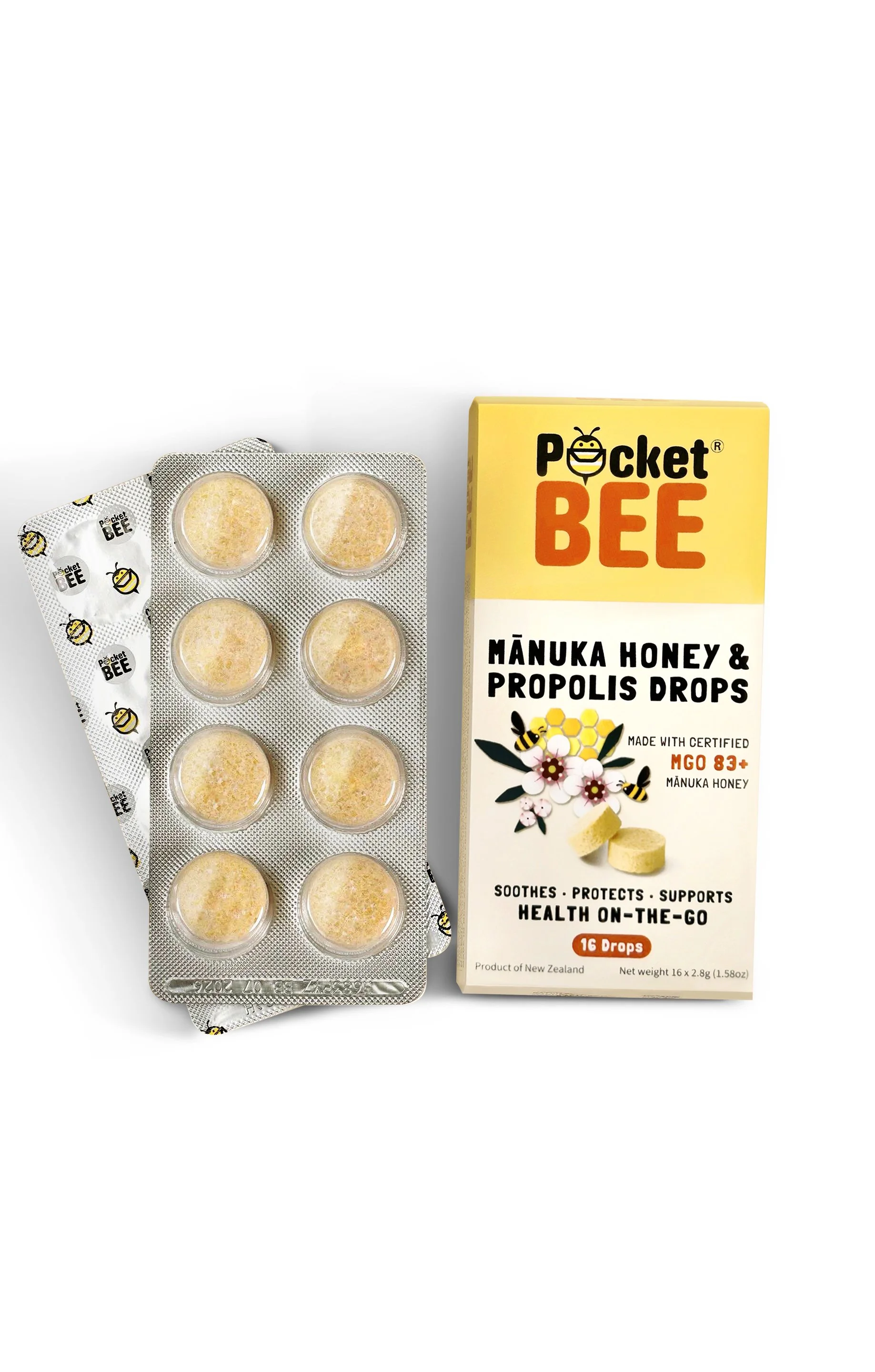 MGO 514+ Mānuka Honey Drops