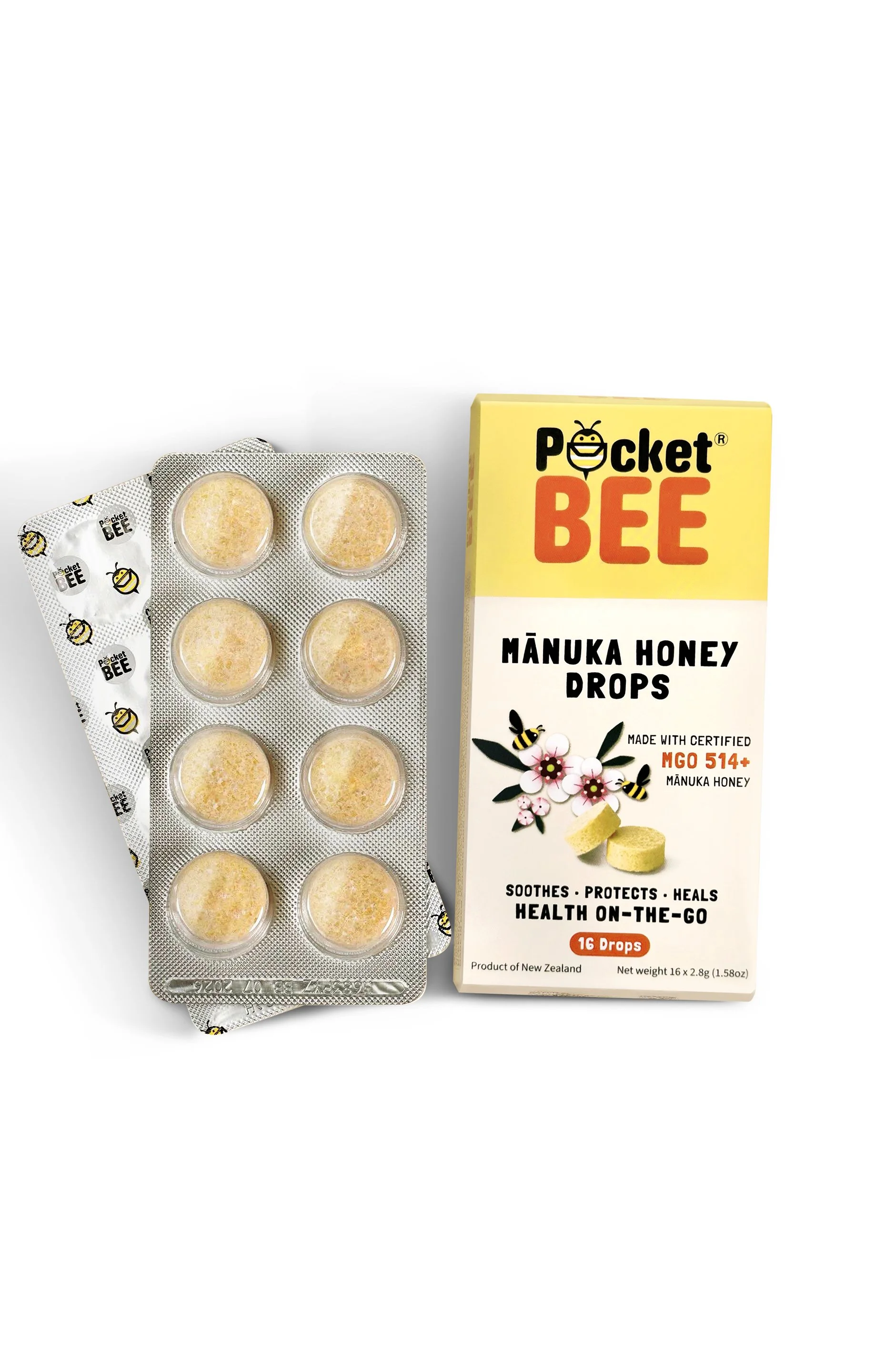 Plain Manuka Honey Drops
