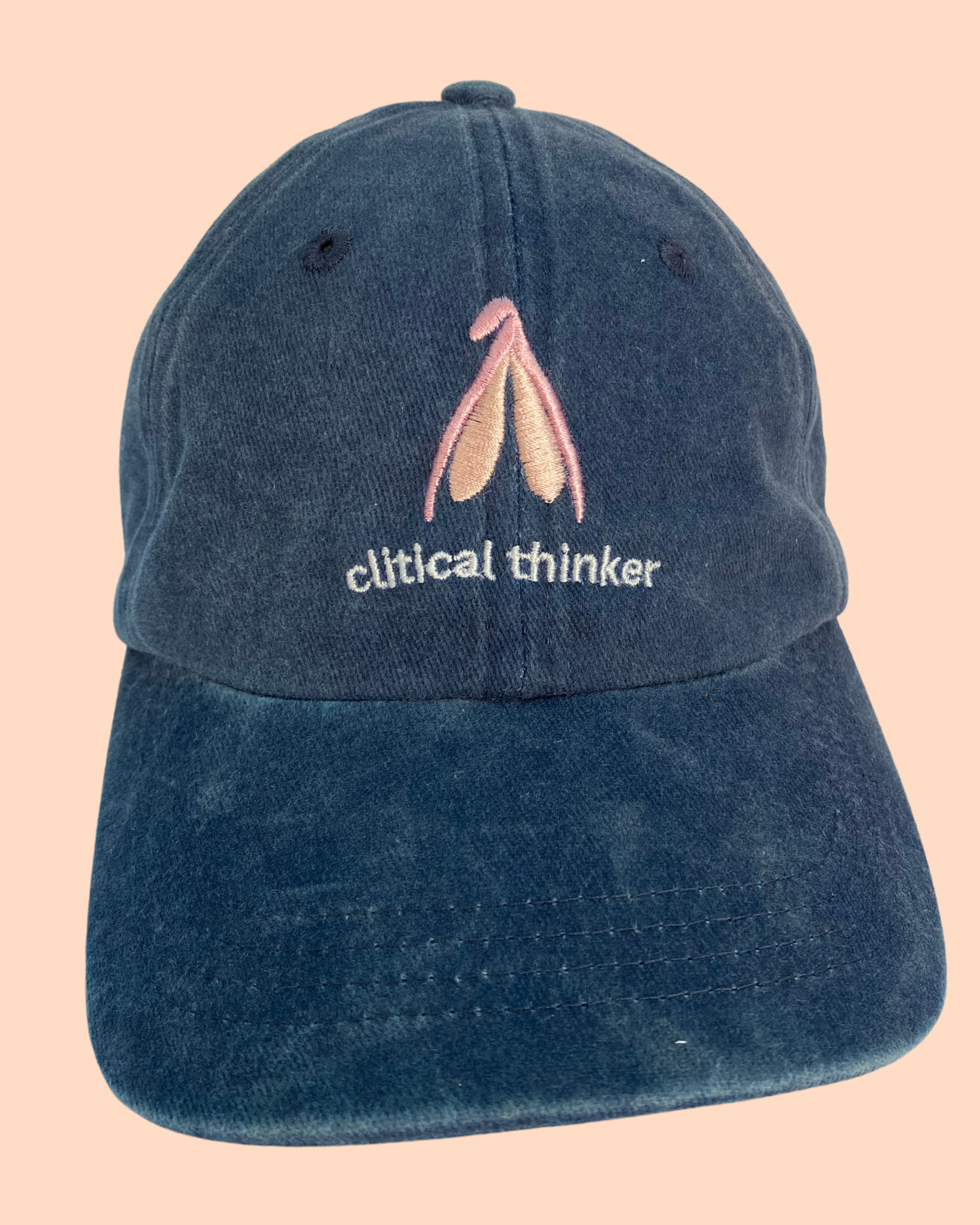 Clitical thinker cap - navy
