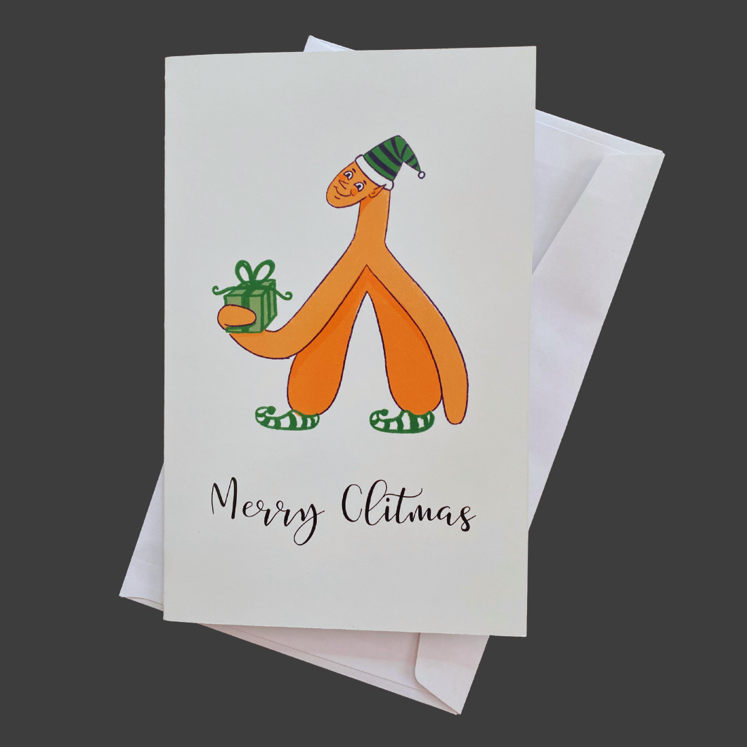 Elf Merry Clitmas Card