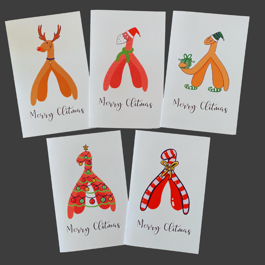 Merry Clitmas Card Collection