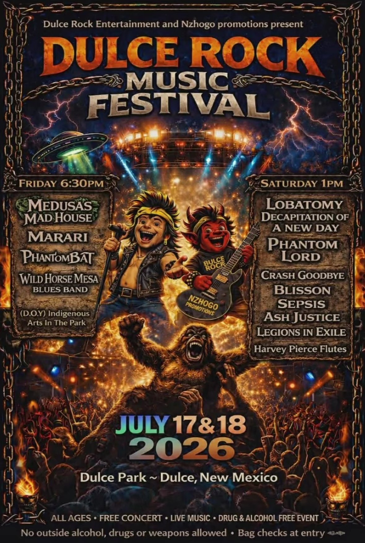 DULCE, NM - ROCK FEST