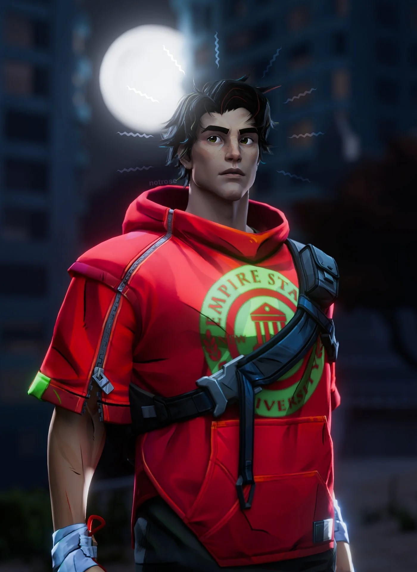 Marvel Rivals Spider-man, Blender