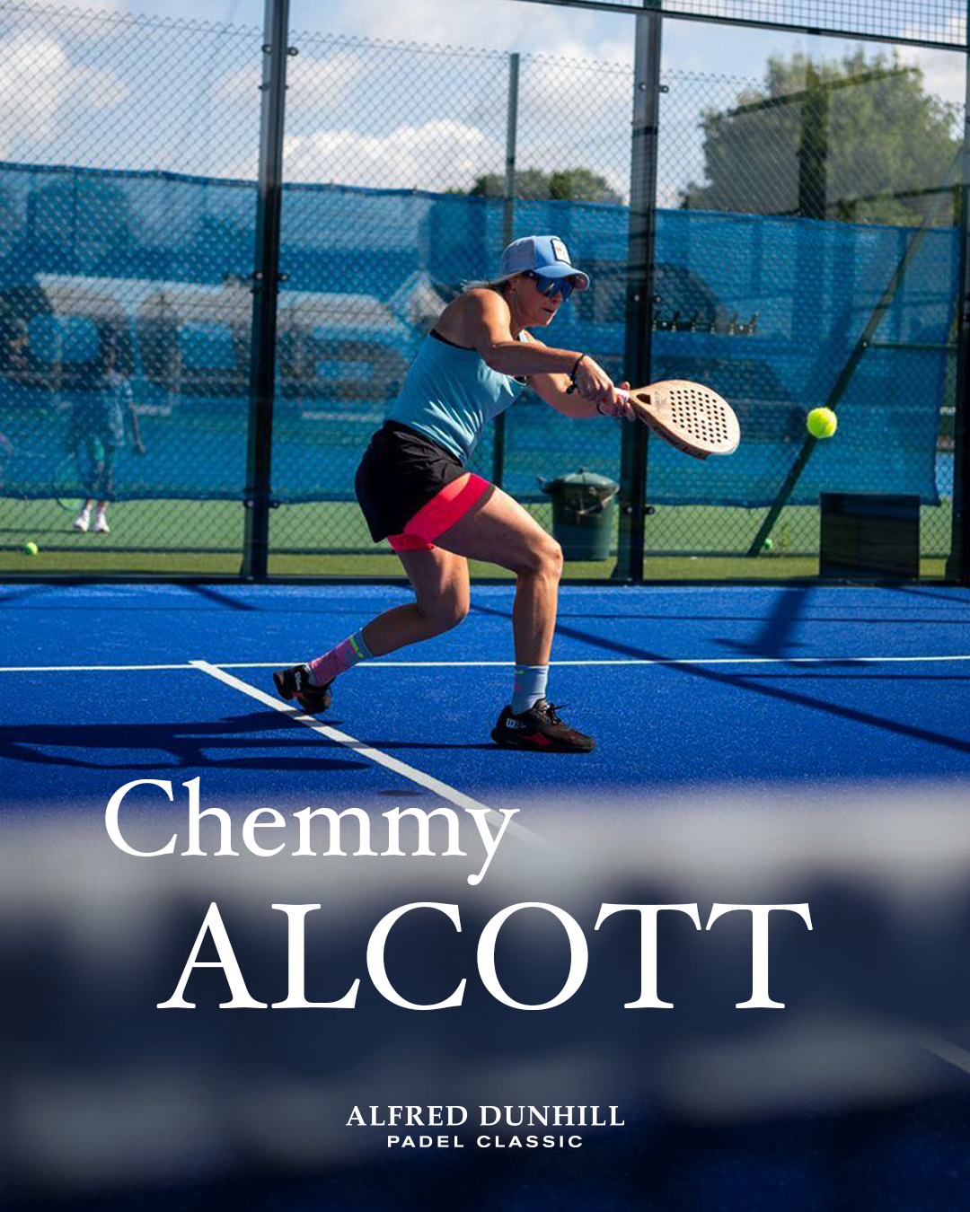 Chemmy Alcott to Feature at the Alfred Dunhill Padel Classic