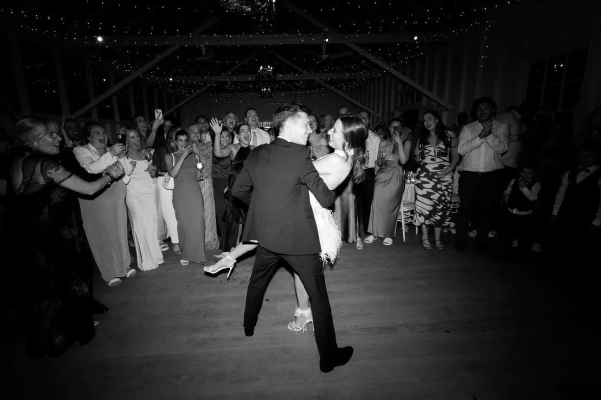 First dance with DJ.