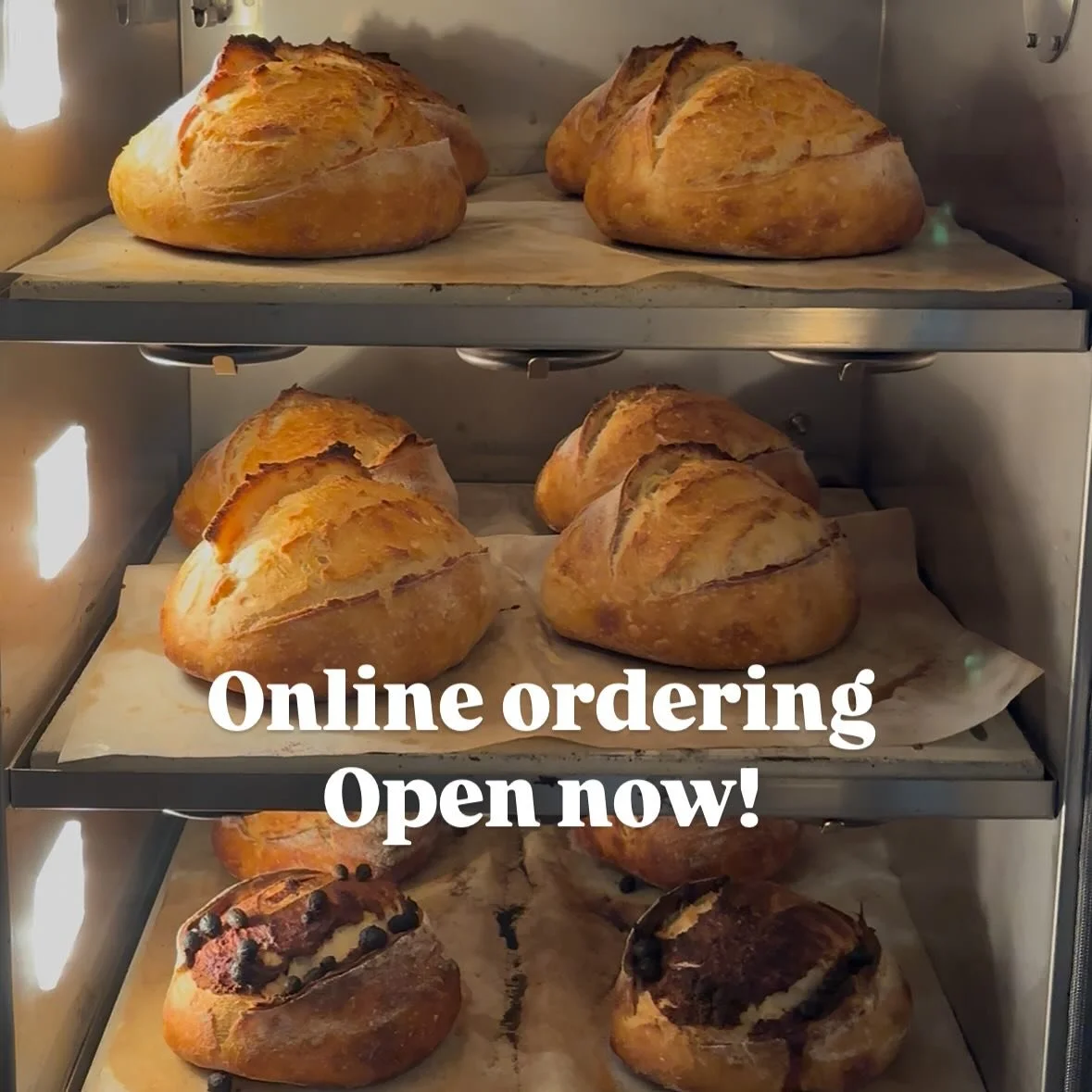 Online ordering is now open until Monday at noon! We have specialty sourdoughs, and other baked goods available, as well as duck eggs. Click the link in bio and click order now! Pick up will be Friday and Saturday November 7th and 8th.