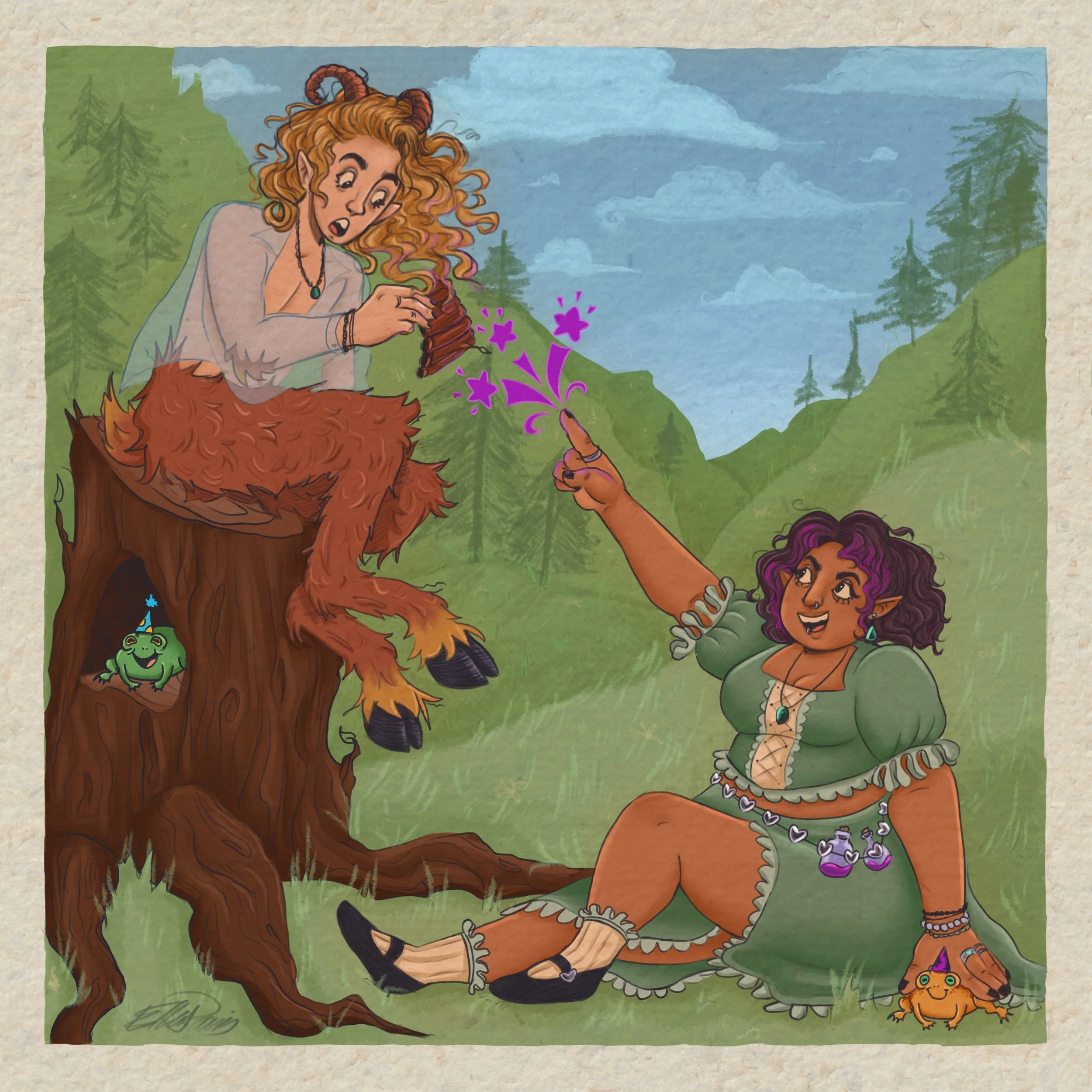 Yeah, Shoot That Freak! - Character illustration