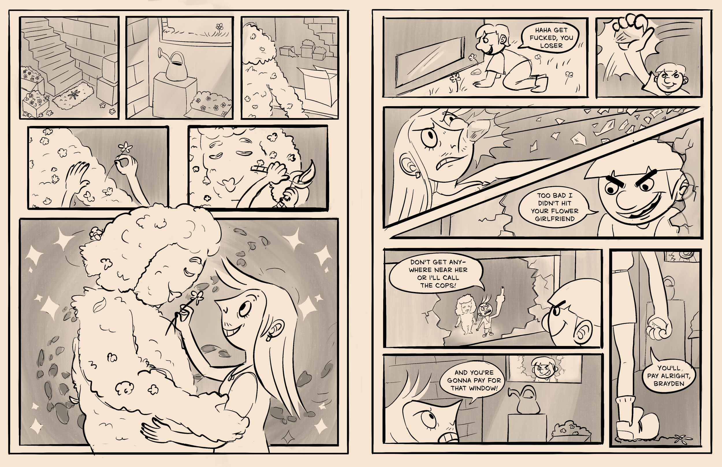 For the Love of Mud - Comic